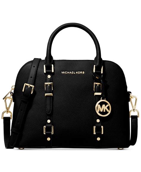 michael kors bedford dome satchel|Michael Michael Kors Signature Bedford Legacy Dome Satchel.